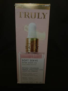 Truly Beauty 810115922544 Soft Serve After Shave Oil Hydrating Non-greasy 3.1oz