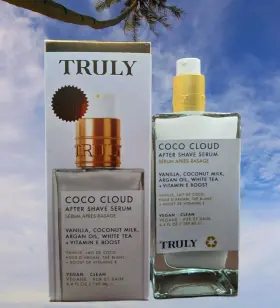 Truly Beauty 810115922872 Coco Cloud After Shave Skin Soothing Serum 6.4 Fl Oz / 189 Ml Nib Truly Beauty 810115922872 Coco Cloud After Shave Skin Soothing Serum 6.4 Fl Oz / 189 Ml Nib
