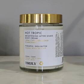 Truly Beauty 810115924289 Hot Tropic Brightening After Shave Body Cream 6 Oz / 180 Ml New