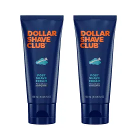 Unilever 313092263254 Dollar Shave Club Post Cream 3.4 Ounce 2 Pack Hydrating L