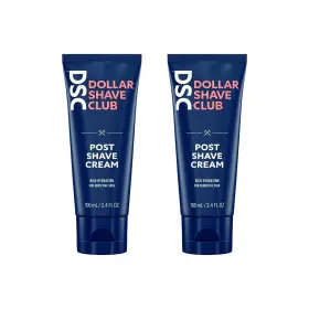 Unilever 445019056076 Dollar Shave Club Post Cream 3.4 Ounce 2 Pack Hydrating L