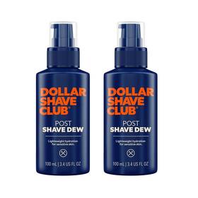 Unilever 811346022355 Dollar Shave Club Post Dew 3.4 Ounce 2 Pack Moisturizing Shaving Gel