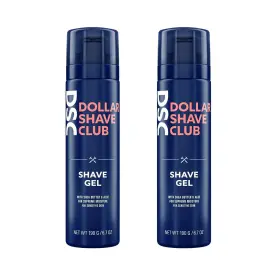 Me66-a11 Unilever Dollar Shave Club Gel 6.7 Ounce 2 Pack Moisturizing Shaving For