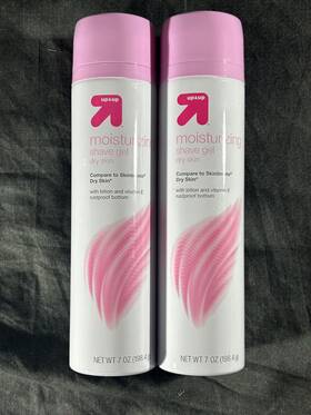 Up & Up 071661825622 Lot Of 2 And Moisturizing Shave Gel Dry Skin 7 Ounce Vitamin E Bathorrm