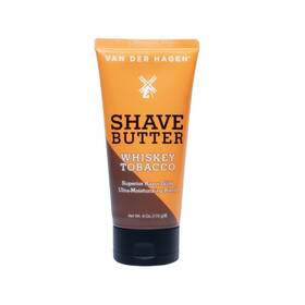 Van Der Hagen 401255 Whiskey And Tobacco 6 Oz Shave Butter