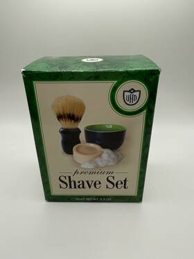 Van Der Hagen 893164000654 Premium Shave Set Boar Brush Soap And Bowl New In Box