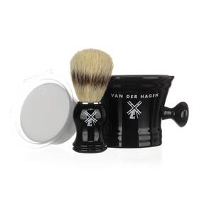 Van Der Hagen Fg400054vhp1 Luxury Shaving Set - Total Mens Wet Kit With Boar Bristle Brush Scented L