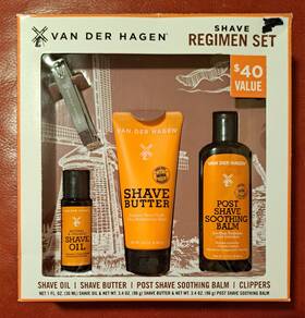 Vander Pkvhigc400007 Van Der Hagan Shave Regimen Set