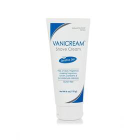 Vanicream 726084320017 Shave Cream Fragrance And Gluten Free For Sensitive Skin 6 Oz