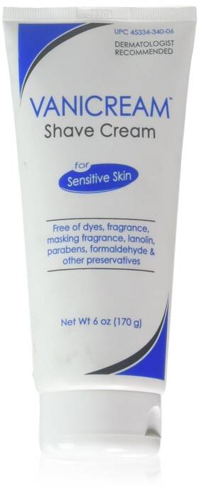 Vanicream 787734282215 Shave Cream For Sensitive Skin 6 Oz 3 Pack