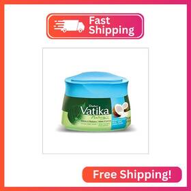 Vatika Naturals Fc689210uk Styling Cream For Long Curly Dry Color-treated Hair - With Co
