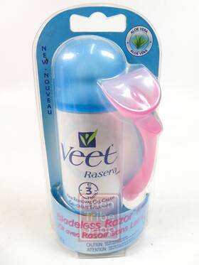 Veet 062200774273 Rasera Aloe Vera 2003 Hair Removal Gel Bladeless Razor Kit 5.1oz New In Box