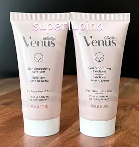 Venus 717334260467 2x Skin Smoothing Exfoliant New Travel Size 1 Oz