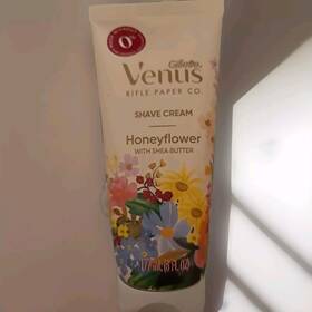 Venus 90427397 Gillette Honeyflower Shea Butter Shave Cream 6 Oz Rifle Paper Co. New