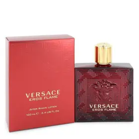 Versace 011003845361 Eros Flame By After Shave Lotion 3.4 Oz For Men