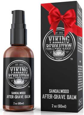 Viking Revolution 850007205010 Luxury After-shave Balm - Soothes Face Moisturizes After Shaving Elimi