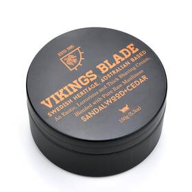 Vikings Blade Vb-sc1 Luxury Shaving Cream Sandalwood And Western Red Cedar Silky Butter