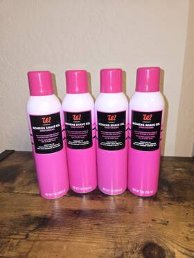 Walgreens 195602005369 Lot 4 Womens Moisturizing Shave Gel Compare To Skintimate