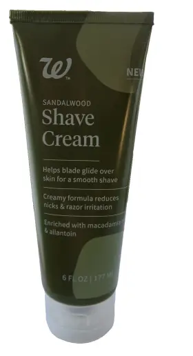 Wallgreens 195602043378 Shave Cream Sandalwood 6 0z Wallgreens 195602043378 Shave Cream Sandalwood 6 0z