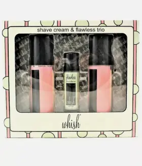 846532 Whish Shave Cream And Flawless Trio In Gift Box 846532 Whish Shave Cream And Flawless Trio In Gift Box