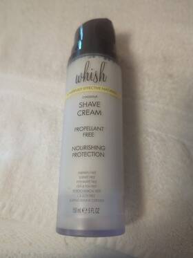 Whish C-3449 Coconut Shave Cream 5 Oz No Box Seal Missing Cap