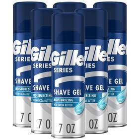 Wildkin Toys 313115949943 Series 3x Moisturizing Shave Gel 6 Count 7oz Each Lubrication To Protect Agai
