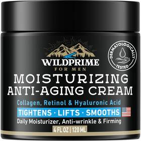 Wildprime 198715928006 Mens Face Moisturizer Cream - Anti Aging And Wrinkle Shave Lotion Ma