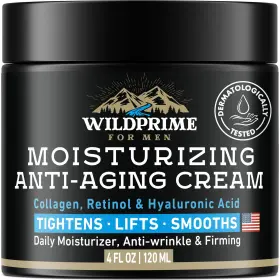 Wildprime 198715928006 Mens Face Moisturizer Cream - Anti Aging And Wrinkle Shave Lotion Ma
