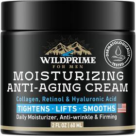 Wildprime 795154002290 Mens Face Moisturizer Cream - Anti Aging And Wrinkle Shave Lotion Ma