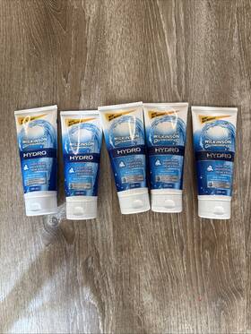 Wilkinson 027800024407 5 Tubes Sword Shave Cream Deep Hydration Unsealed 200 Ml-rare