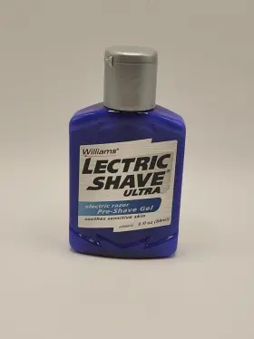 Williams 011509225016 Lectric Shave Ultra Electric Razor Pre-shave Gel Sensitive Skin 3 Oz