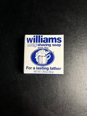Williams 1150923033 Mug Shaving Soap 1.75 Oz Lasting Lather Discontinued New