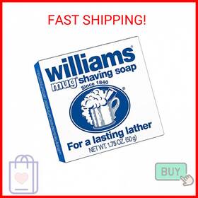 Williams 767644472234 Mug Shaving Soap 1.75 Oz 2 Pk