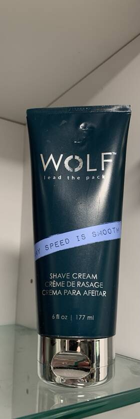 Wolf 852829009067 New Shaving Cream Luxurious Moisturizing No Foam Vegan Cruelty Free