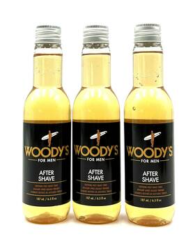 Woodys 672153906975 For Men After Shave Smoothing Post Tonic 6.3 Oz-3 Pack