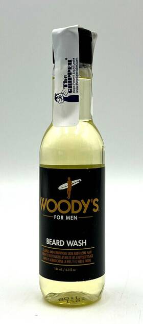 Woodys 672153907484 For Men Beard Wash 6.3 Oz