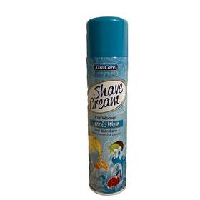 Xtracare 074423 Women S Moisturizing Shave Cream Tropic Wave Scent Dry Skin Care 9.5oz