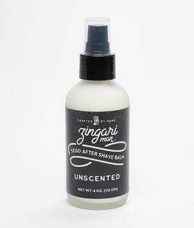 Zingari Man 850027385426 After Shave Balm - Unscented Sego Aftershave Post Care Tr