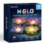 Merkury 4PK 7 Floating Led Lily Pads Lights For Ponds & Pools Free Shipping New. Price: $15.99.