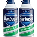 2 Pack Barbasol Thick And Rich Shaving Cream With Soothing Aloe 10OZ Each New. Price: $14.21.