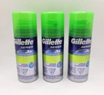 Gillette Series 3X Shave Gel For Sensitive Skin W/ Aloe *3 Pack* 2.5OZ Each New. Price: $15.99.