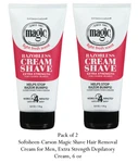 Softsheen-carson Magic Shave Cream For Men Extra Strength 6OZ (pack 2) New. Price: $10.27.