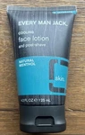 New Every Man Jack Face Lotion Post Shave Natural Menthol Mint 4.2 Oz. Price: $24.95.