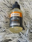 New Jason Men's Smoothing Slick Barber Shave Oil Lube Softens Coarse Hair 2OZ. Price: $7.99.