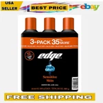 Edge Sensitive Skin Shaving Gel For Men 9.5 Oz 3 Pack New. Price: $26.55.