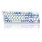 Creamy Keyboard K2 Classic Wired Rgb Backlit 104 Keys Waterproof Lris Violet New. Price: $33.21.