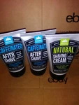 Pacific Shaving Company 2 Caffeinated After Shave And 1 Natural Cream New. Price: $25.00.
