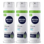 Nivea Men Sensitive Shave Gel With Vitamin E, Soothing Chamomile 7 Oz (3-PACK) New. Price: $16.90.