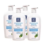 Kiss My Face Moisture Shave Cream, Fragrance Free 11 Fl Oz (pack Of 4), White New. Price: $59.04.