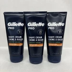 Gillette Pro Sensitive Shave Cream Advanced Glide Formula 6 Fl Oz (3 Pack) New. Price: $29.99.